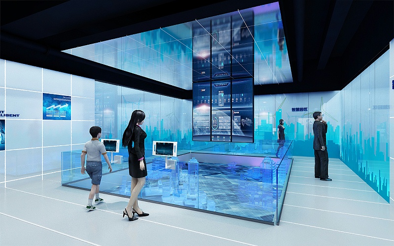 數(shù)字展廳裸眼3D展示，3D全息展廳的綜合應(yīng)用