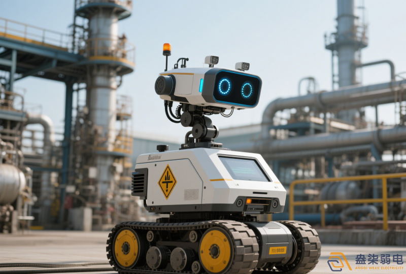 化工園區(qū)防爆智能巡檢機器人是什么樣的？