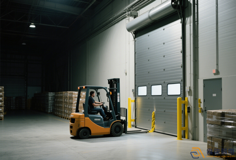 倉庫大門如何做到叉車防撞？