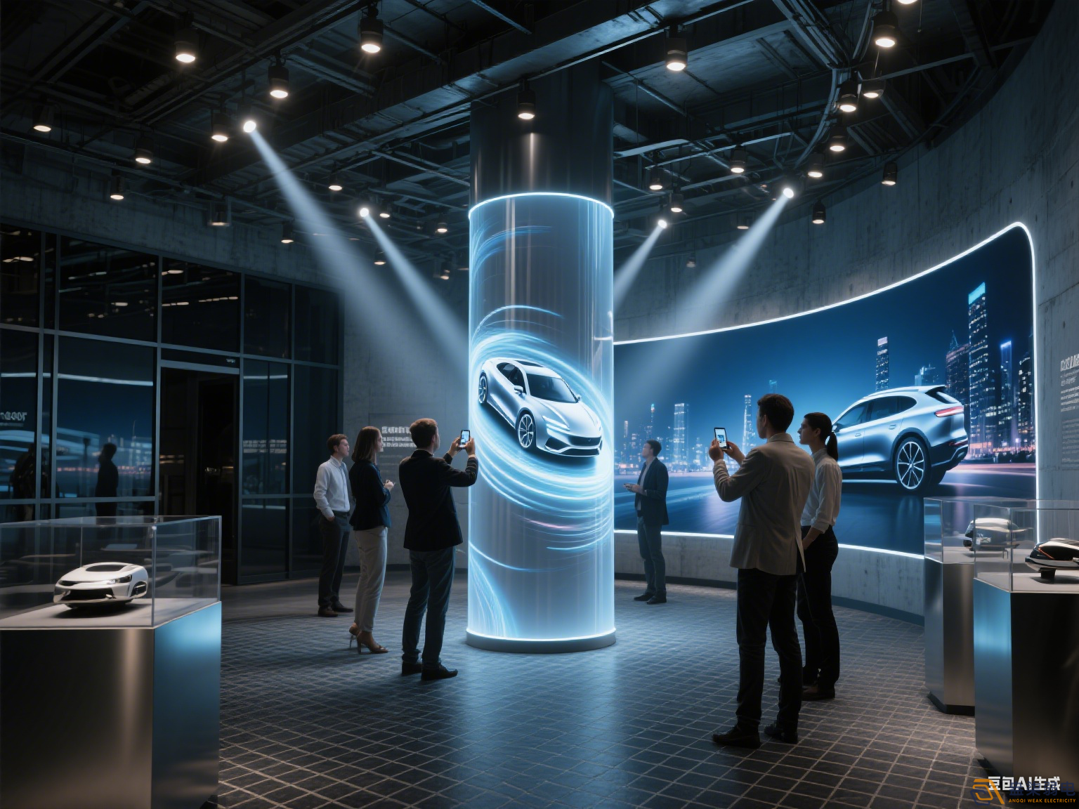 企業展廳全息多媒體虛實結合展示解決方案